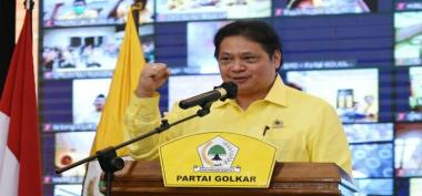 Ketua Umum Golkar Airlangga Hartarto Diusung Partai Golkar sebagai Capres 2024